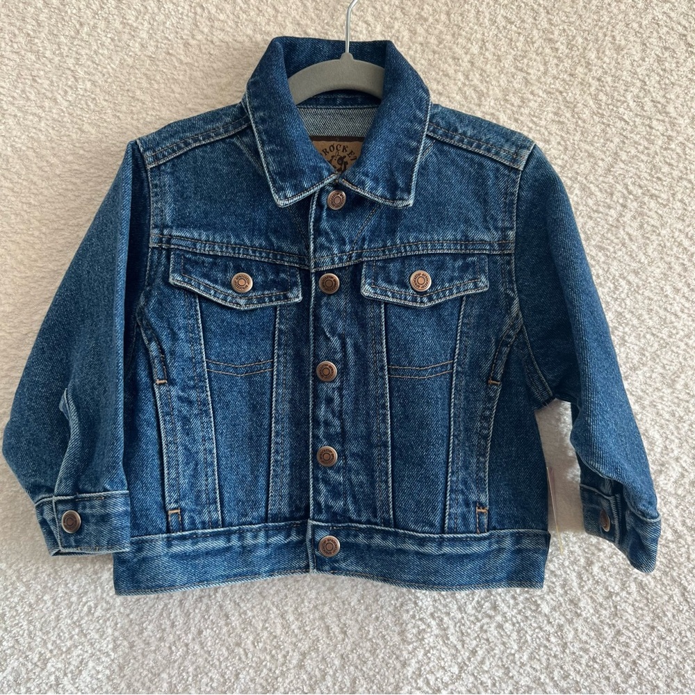 Sprockets NWT Vintage Toddler Denim Jean Jacket Size 2T‎